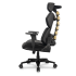 COUGAR Terminator Elite Ergonomic Gaming Chair with 4D Armrests and Aluminum Base — Metallic Gold