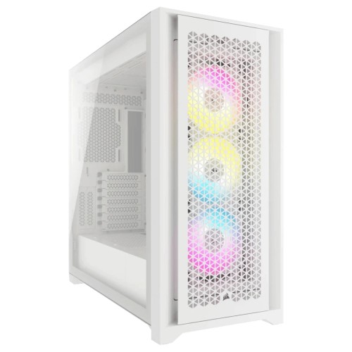 Корпус Corsair iCUE 5000D RGB AIRFLOW Mid Tower — белый