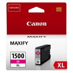 מחסנית דיו מג'נטה מקורית Canon PGI-1500XL M בתפוקה גבוהה למדפסות Canon MAXIFY
