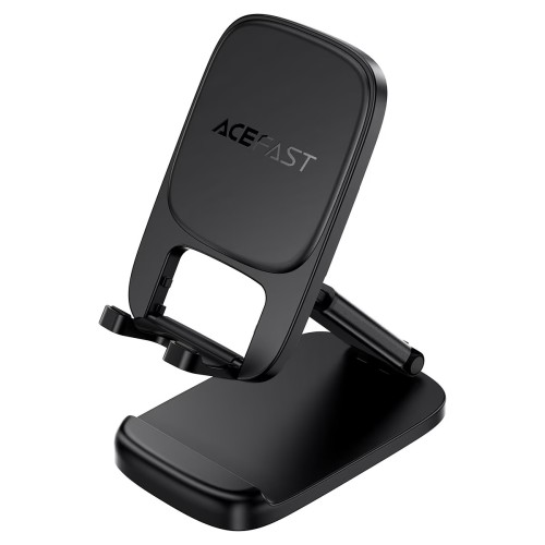 ACEFAST E45 Foldable Desktop Phone Stand with Adjustable Viewing Angles — Black