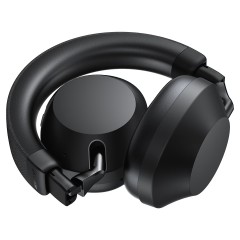 ACEFAST H14 Hybrid ANC Wireless Over-Ear Headphones with Spatial Audio — Black