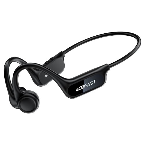 ACEFAST N10 Bone Conduction Wireless Earphones with 8GB Built-in Memory — Black