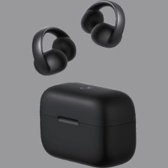 Anker Soundcore AeroClip Wireless Earbuds — Black