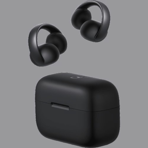 Anker Soundcore AeroClip Wireless Earbuds — Black