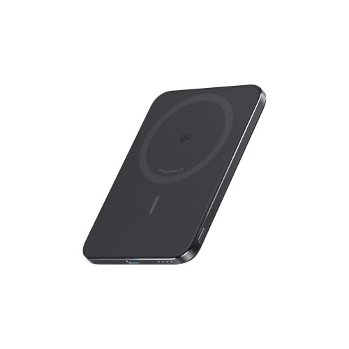 סוללת גיבוי Anker Nano Power Bank 5000mAh (MagGo Slim) — שחור