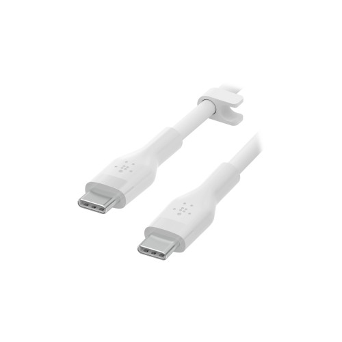 Кабель Belkin BoostCharge Flex – USB-C на USB-C 2.0 3 метра (белый)