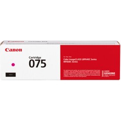 Оригинальный пурпурный тонер Canon 075 Magenta для принтеров Canon i-SENSYS