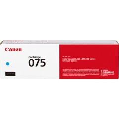 Оригинальный голубой тонер Canon 075 Cyan для принтеров Canon i-SENSYS