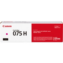Оригинальный пурпурный тонер Canon 075H Magenta повышенной ёмкости для принтеров Canon i-SENSYS