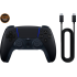 בקר אלחוטי Sony PS5 DualSense V3 עם כבל USB-C למחשב ולקונסולה – Midnight Black (שחור)