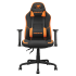 COUGAR Fusion SF Gaming Chair with 3D Lumbar Support and 2D Armrests — Black Orange