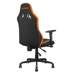 COUGAR Fusion SF Gaming Chair with 3D Lumbar Support and 2D Armrests — Black Orange