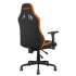 COUGAR Fusion SF Gaming Chair with 3D Lumbar Support and 2D Armrests — Black Orange