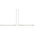 Apple MacBook Air 15 M4 10-Core GPU 16GB 512GB – Starlight (2025) Hebrew/English