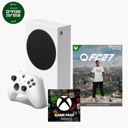 Xbox Series S + EA SPORTS FC 27 (цифровая версия) + Microsoft Xbox Game Pass Ultimate — 3 Month