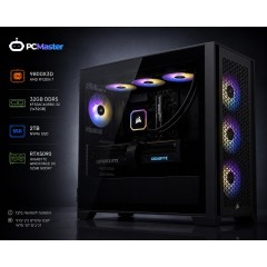Gaming Computer AMD Ryzen 7 9800X3D / 32GB / 2TB NVMe / RTX 5090 32GB / Win 11 Pro