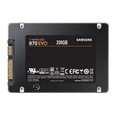 כונן SSD פנימי Samsung 870 EVO ‎250GB‎ ‎SATA III‎ ‎2.5"