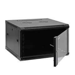 Wall-Mount Network Cabinet 25-06400 6U 40cm — Black