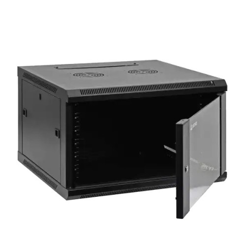 Wall-Mount Network Cabinet 25-06400 6U 40cm — Black