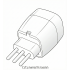 Israel/Europe to Italy Plug Adapter