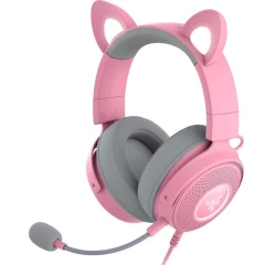 אוזניות גיימינג Kraken Kitty V2 Pro Quartz – ורוד