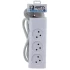 Power Strip with Switch 3 Outlets 1 Meter Semicon