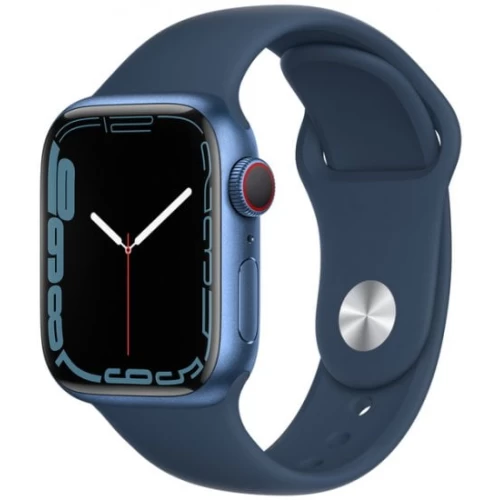 Apple Watch 7 Cellular MKJT3HB/A in Blue with 45mm SIM
