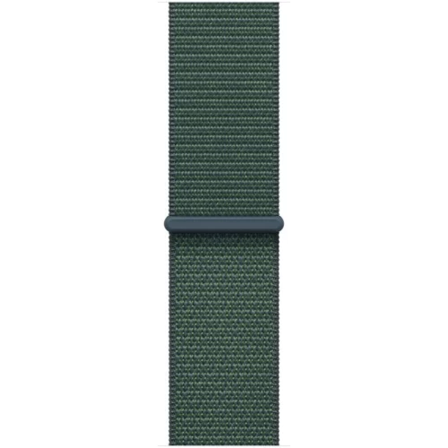 Apple Watch SE GPS 40 мм + Cellular в цвете Starlight Aluminium с ремешком Lake Green Sport Loop — Один размер (2024)