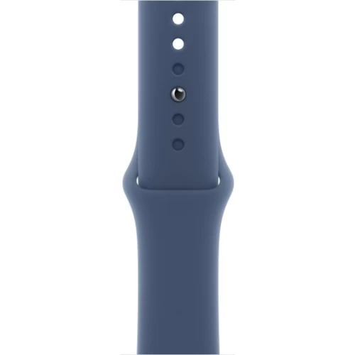 Apple Watch Series 10 GPS 42mm + Cellular in Silver Aluminium with Denim Sport Band M/L (2024)