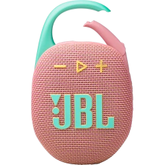 Беспроводной мини-динамик JBL Clip 5 – розовая
