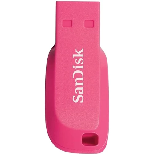 זיכרון נייד SanDisk Cruzer Blade USB בנפח 16GB צבע ורוד