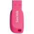 זיכרון נייד SanDisk Cruzer Blade USB בנפח 16GB צבע ורוד