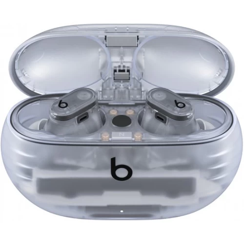 אוזניות אלחוטיות Beats Studio Buds+ עם סינון רעשים – שקוף