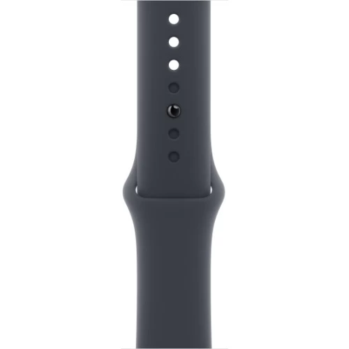 שעון Apple Watch SE GPS + Cellular בגודל 44 מ"מ בצבע Midnight Aluminium עם רצועת Midnight Sport Band במידה S/M (2024)