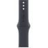 שעון Apple Watch SE GPS + Cellular בגודל 44 מ"מ בצבע Midnight Aluminium עם רצועת Midnight Sport Band במידה S/M (2024)