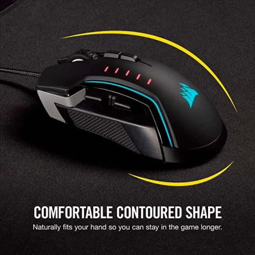 Игровая мышь Corsair Glaive RGB Pro из алюминия