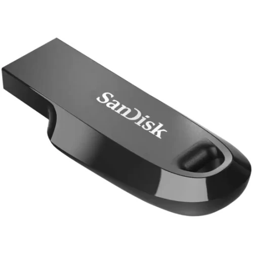 SanDisk Ultra Curve USB 3.2 Portable Memory 128GB — Black