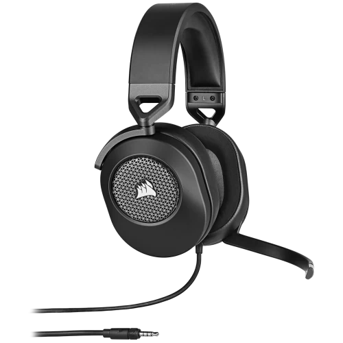 אוזניות גיימינג Corsair HS65 SURROUND Wired – Carbon