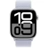 שעון Apple Watch Series 10 GPS + Cellular  בגודל 46 מ"מ בצבע Silver Aluminium עם רצועת Blue Cloud Sport Loop — מידה אחת (2024)