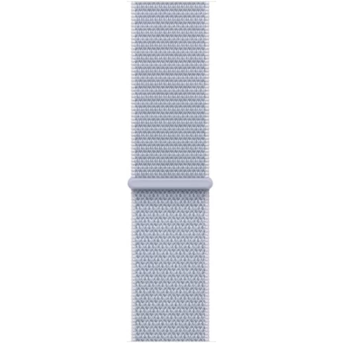 שעון Apple Watch Series 10 GPS + Cellular  בגודל 46 מ"מ בצבע Silver Aluminium עם רצועת Blue Cloud Sport Loop — מידה אחת (2024)