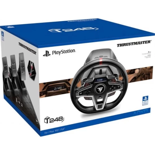 הגה מירוצים עם דוושות מגנטיות טרוסמאסטר T248P Thrustmaster עבור PS4/5