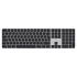 מקלדת Magic Keyboard עם Touch ID ומקלדת מספרים (ערבית/אנגלית) — שחור/כסוף