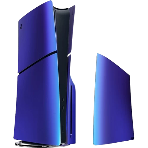 Официальная сменная крышка для Sony PlayStation 5 Slim (Chroma Indigo)