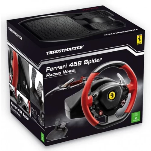 Thrustmaster Ferrari 458 Spider Racing Wheel with Pedals for Xbox