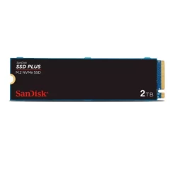 Внутренний твердотельный накопитель SanDisk SSD PLUS M.2 SSD NVMe PCIe Gen 3.0 с емкостью  2ТБ