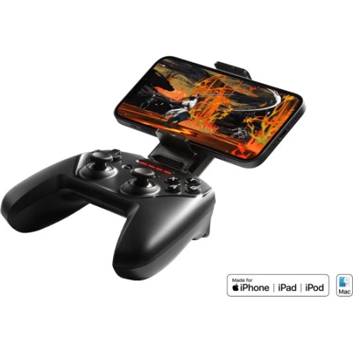 בקר משחק אלחוטי סטיילסריוס נימבוס+SteelSeries Nimbus — למכשירי אפל Apple צבע שחור