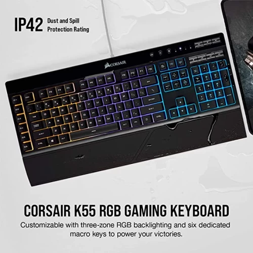 Игровая клавиатура Corsair K55 RGB