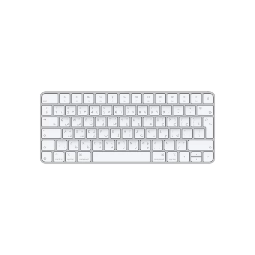 Клавиатура Apple Magic USB-C (арабский/английский) — белый/серебристый