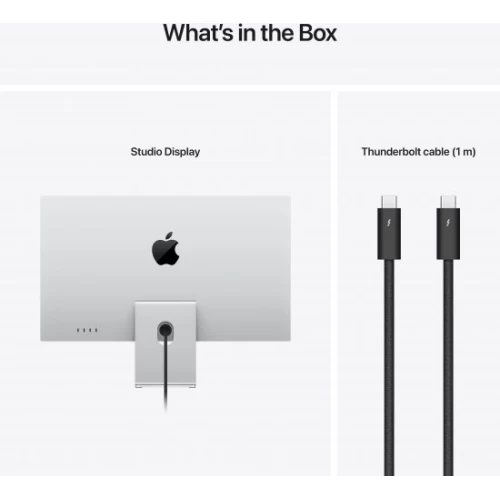 Apple Studio Display 27" 5K with Nano-Texture Glass and Tilt-Adjustable Stand