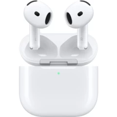 אוזניות אלחוטיות Apple AirPods 4 (הדור הרביעי) עם סינון רעשים אקטיבי – כולל מארז עם תמיכה בטעינה אלחוטית (USB-C)
